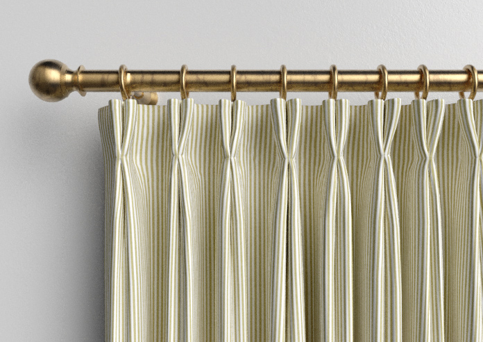 Nautical Stripes, Sand Dollar - Made to Measure Curtains - Image 10